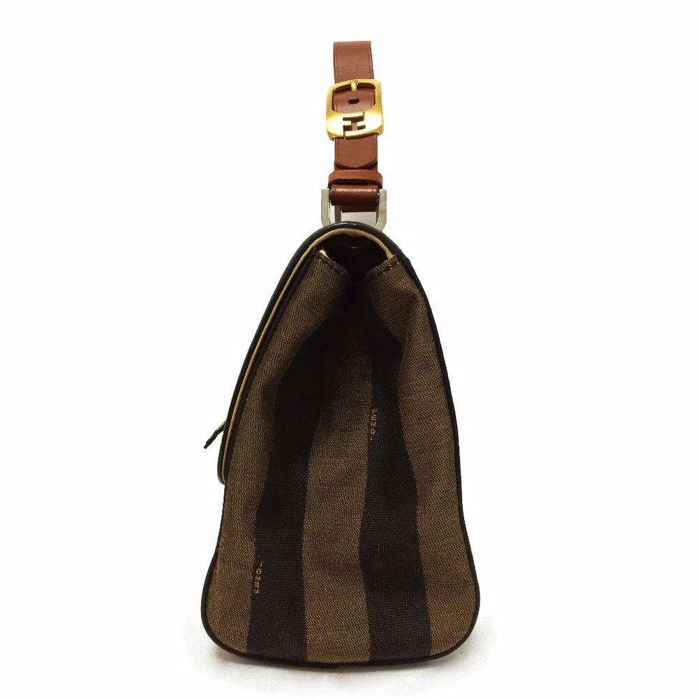 Fendi Silvana Black Leather Bag